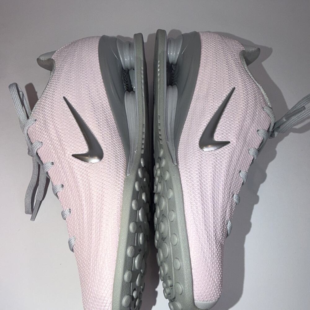 Nike Shox Z SE Women’s Low Top Sneakers Pink Foam/Grey Fog Silver IQ7574-663 - Picture 4 of 7